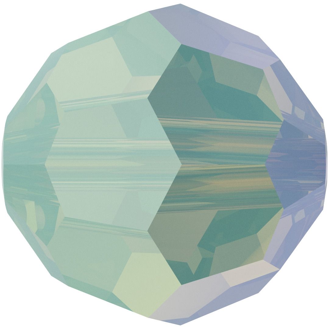 Swarovski Crystal 5000 Round Bead -8mm- Chrysolite Opal Shimmer