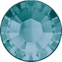 Swarovski Crystal Flatback Hotfix 2038 SS-8 ( 2.35mm) -ﾠBlue Zircon (F)- 1440 Pcs