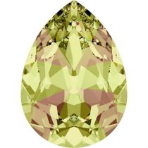 Swarovski Crystal Pear Fancy Stone4320 MM 14,0X 10,0 CRYSTAL LUMINGREEN F