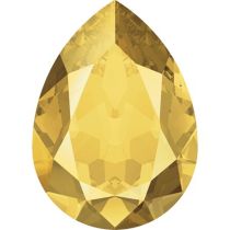 Swarovski Crystal Pear Fancy Stone4320 MM 8,0X 6,0 CRYSTAL METALLIC SUNSHINE F