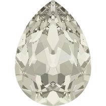 Swarovski Crystal Pear Fancy Stone4320 MM 8,0X 6,0 CRYSTAL SILVER SHADE F