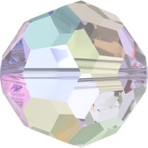 Swarovski Crystal 5000 Round Bead - 8mm- Crystal AB 2x