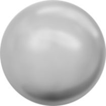 Swarovski Pearls Round -6mm Light Grey