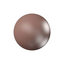 Swarovski 5810 Crystal Round Pearls 12 mm- Velvet Brown
